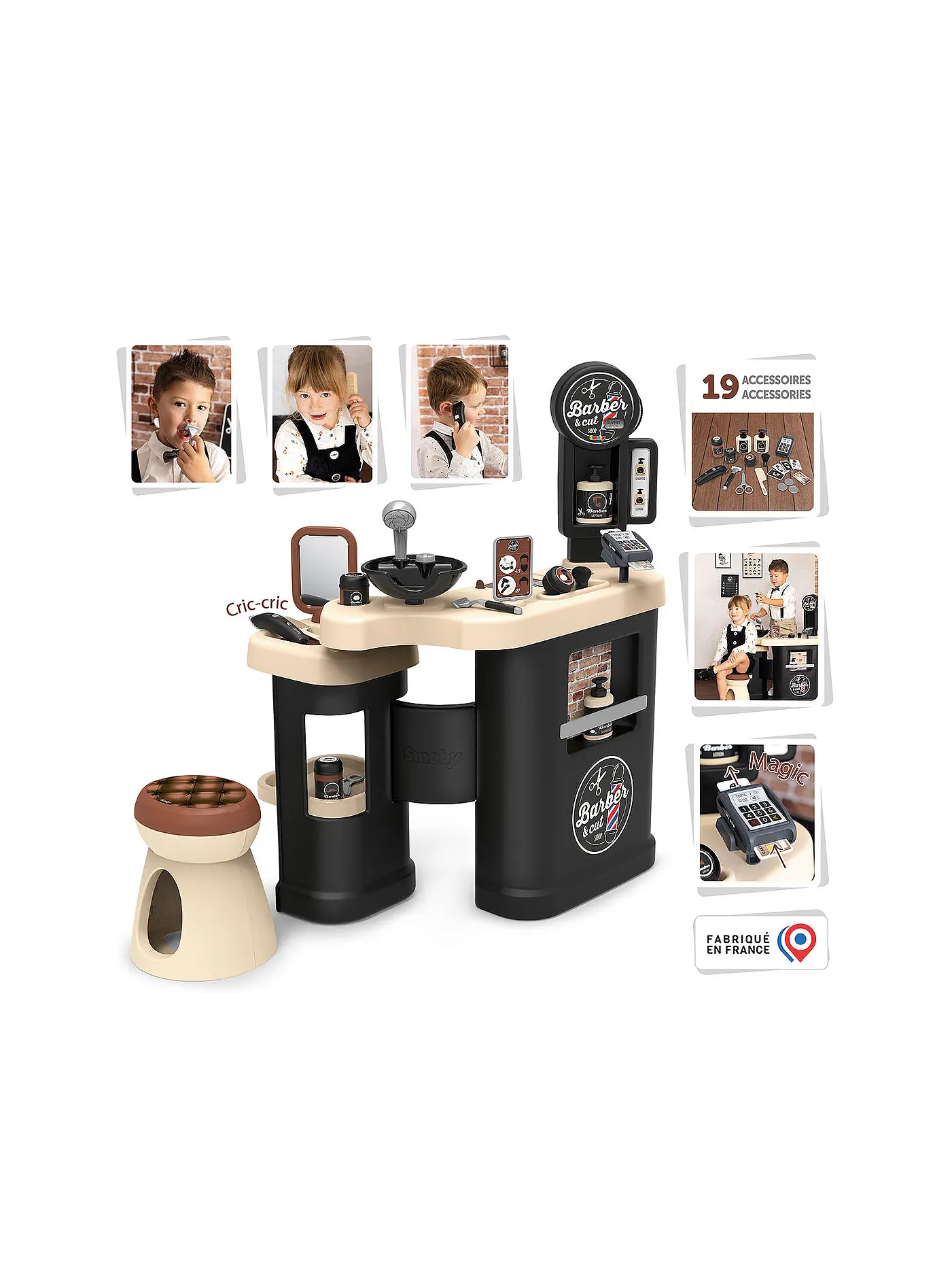 SMOBY | Spielhaus Barber Shop | 